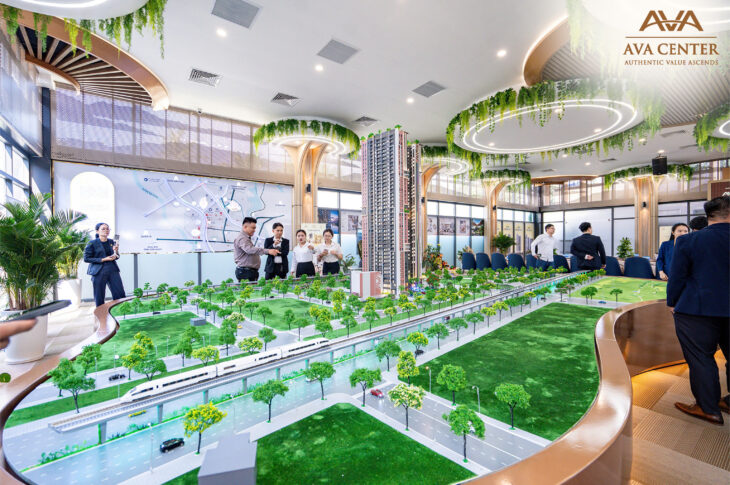 AVA Center khai trương Sa bàn tại Sales Gallery Quốc lộ 13: Chạm giá trị thực – Khởi nguồn tương lai